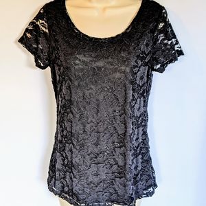 Banana republic lace top size:‎ S